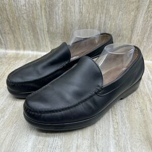 SAS Simplify Black TripPad Comfort Soft Step Loafer Slip-On Shoes 11W No Insoles